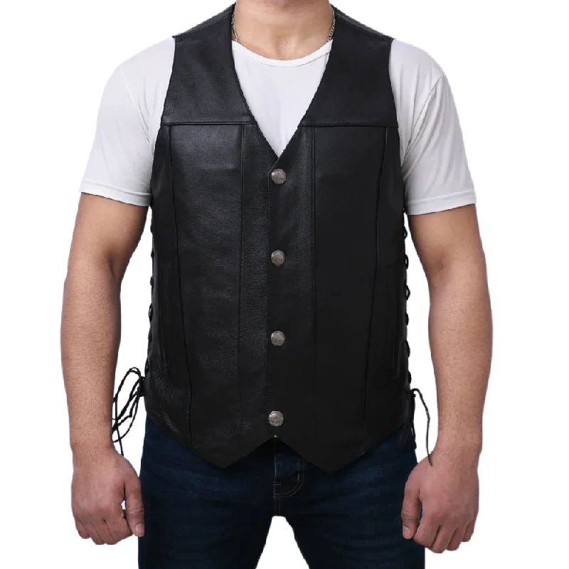 DOE - Motorcycle Leather Vest