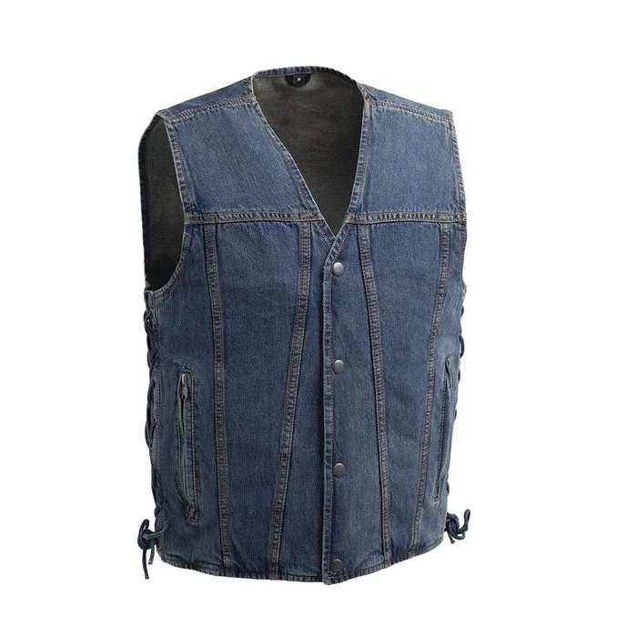 THRONE - Motorcycle Denim Vest