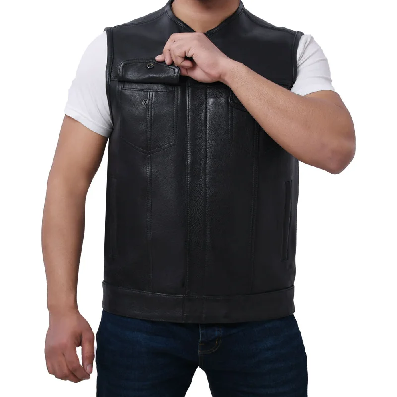 TENET - Motorcycle Leather Vest