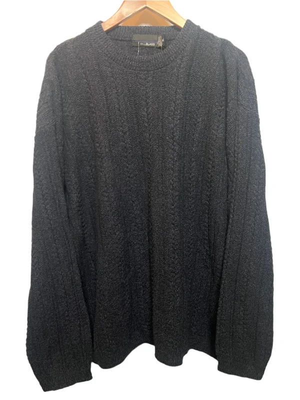 Bill Blass Navy Knitted Sweater (Size XL)