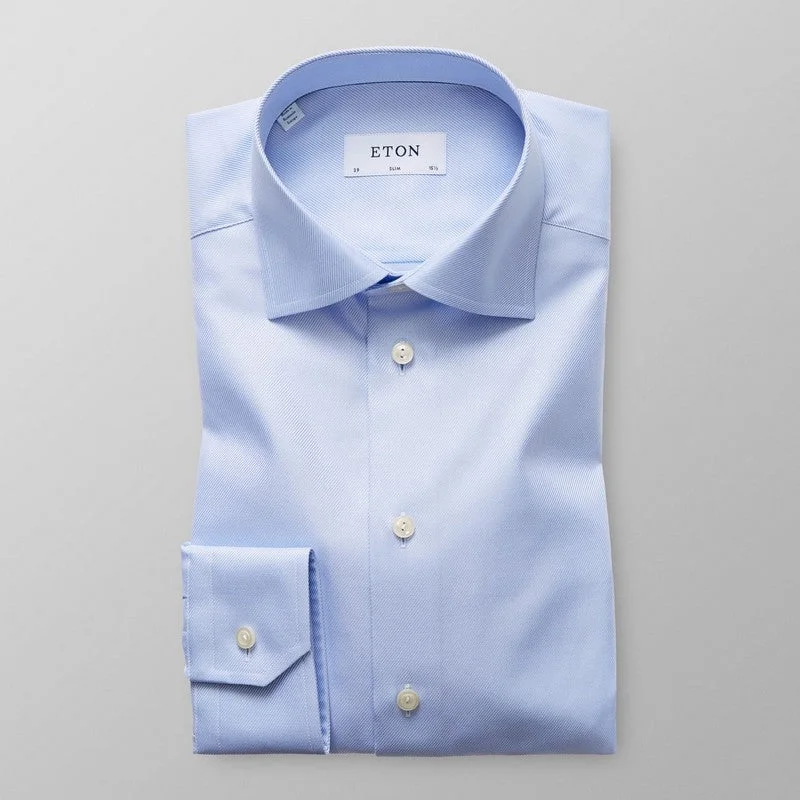 Eton Shirts | Textured Dress Shirt Slim Fit (2 Colors)