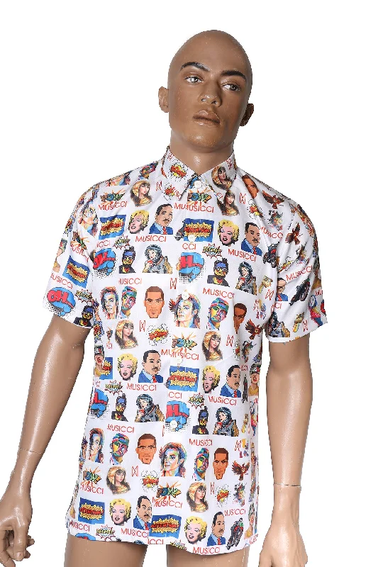 Musicci custom colored print shirt