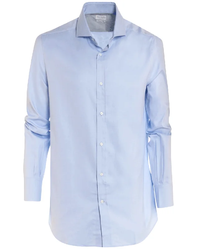 Azzurro Cotton Sportshirt