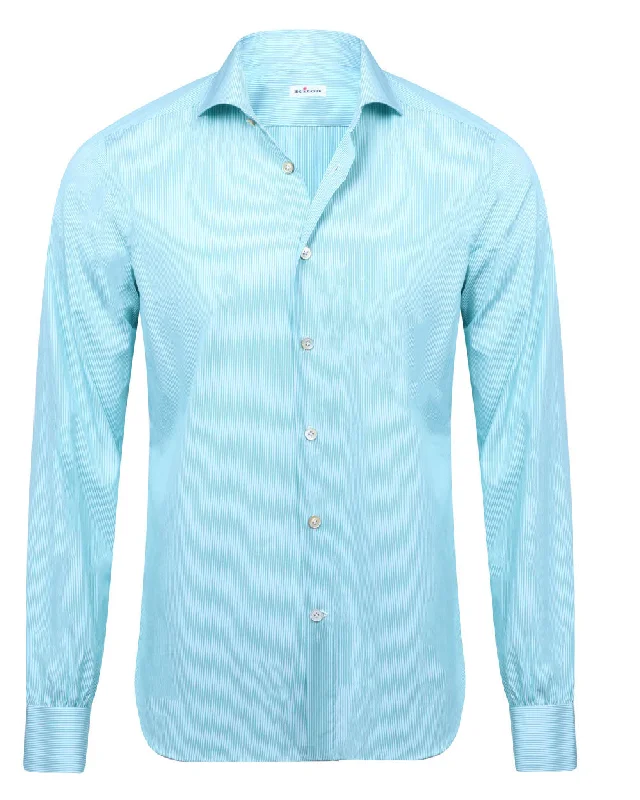 Green Micro Stripe Sportshirt