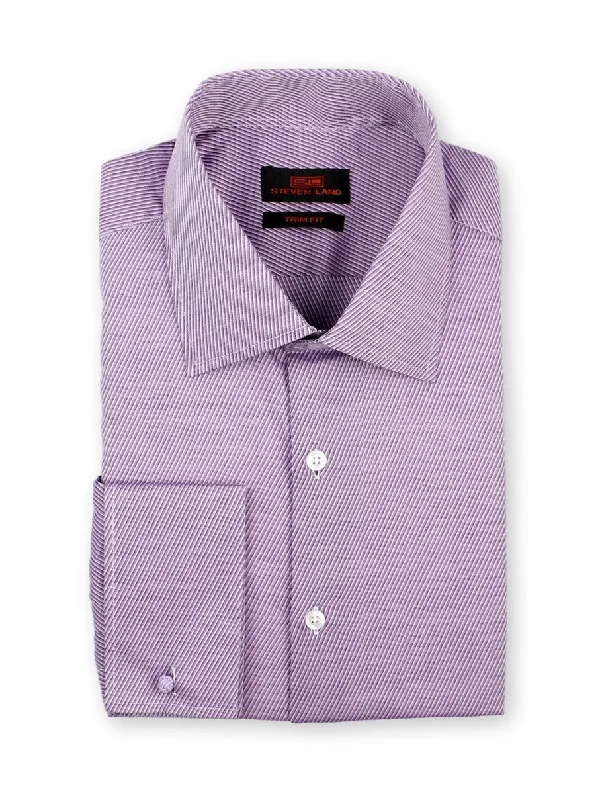 Steven Land | Dress Shirt | TF718 | Spread Collar | French Square Cuffs