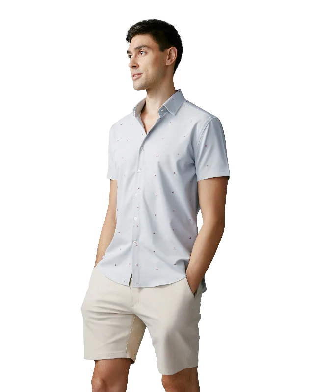 FINAL SALE - Performance Short Sleeve Button Up