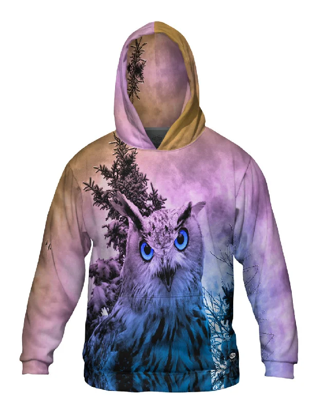 Snow Blue Owl