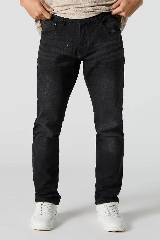 Black Wash Athletic Jean