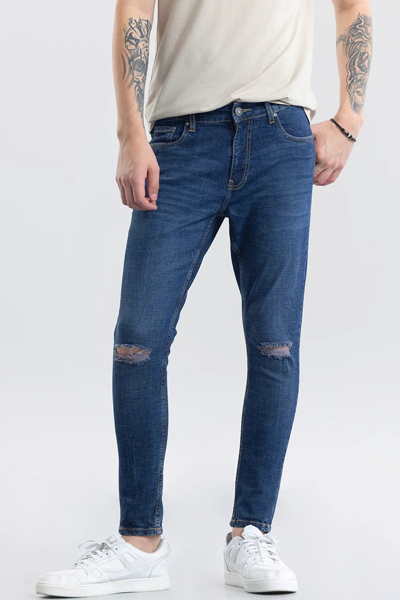 Livia Dark Blue Skinny Fit Jeans