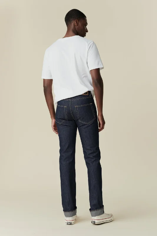 Men's Straight Cut Jeans - Indigo