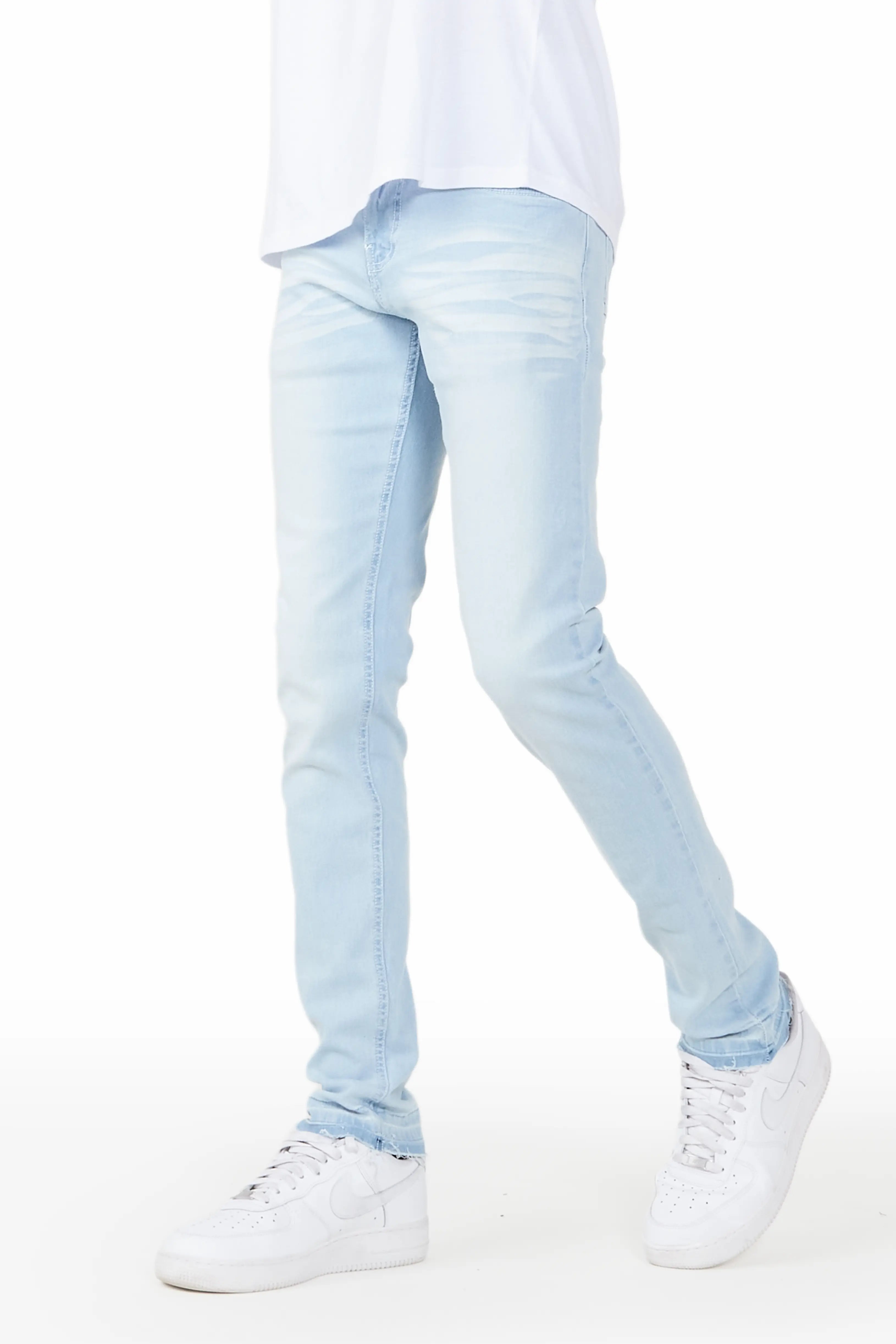 Jaecee Snow Ice Denim Jean