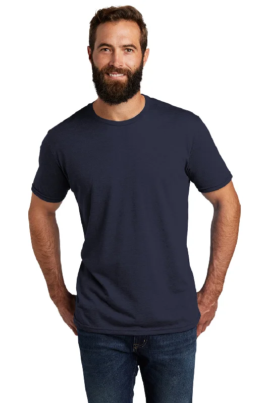 Allmade Mens Short Sleeve Crewneck T-Shirt - Night Sky Navy Blue