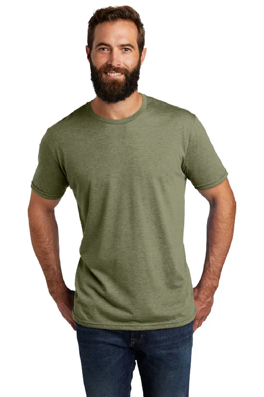 Allmade Mens Short Sleeve Crewneck T-Shirt - Olive You Green