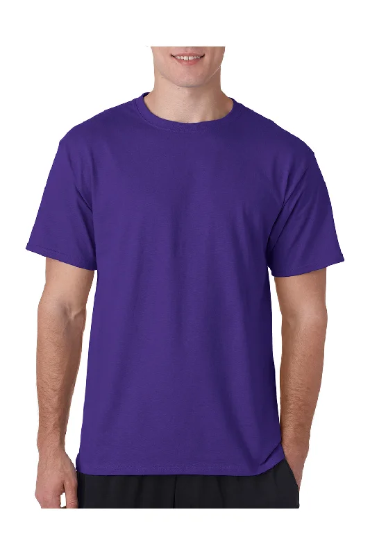 Champion Mens Short Sleeve Crewneck T-Shirt - Purple