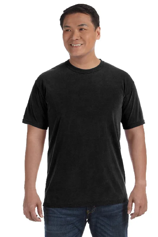 Comfort Colors Mens Short Sleeve Crewneck T-Shirt - Black