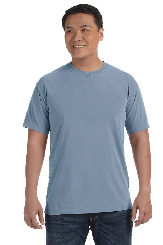 Comfort Colors Mens Short Sleeve Crewneck T-Shirt - Ice Blue