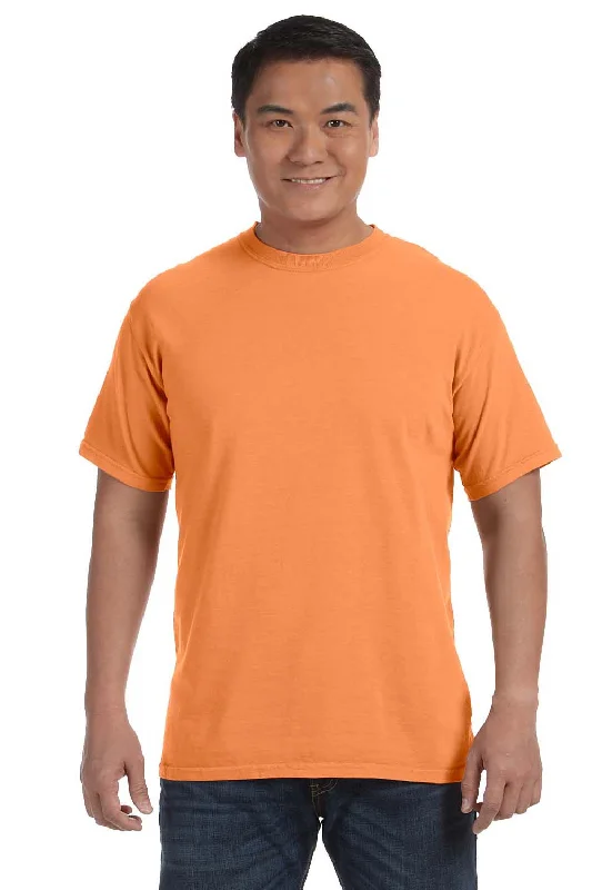 Comfort Colors Mens Short Sleeve Crewneck T-Shirt - Melon Orange