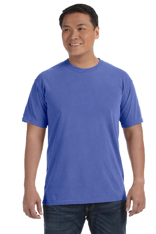 Comfort Colors Mens Short Sleeve Crewneck T-Shirt - Periwinkle Blue