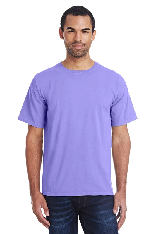 ComfortWash By Hanes Mens Short Sleeve Crewneck T-Shirt - Lavender Purple