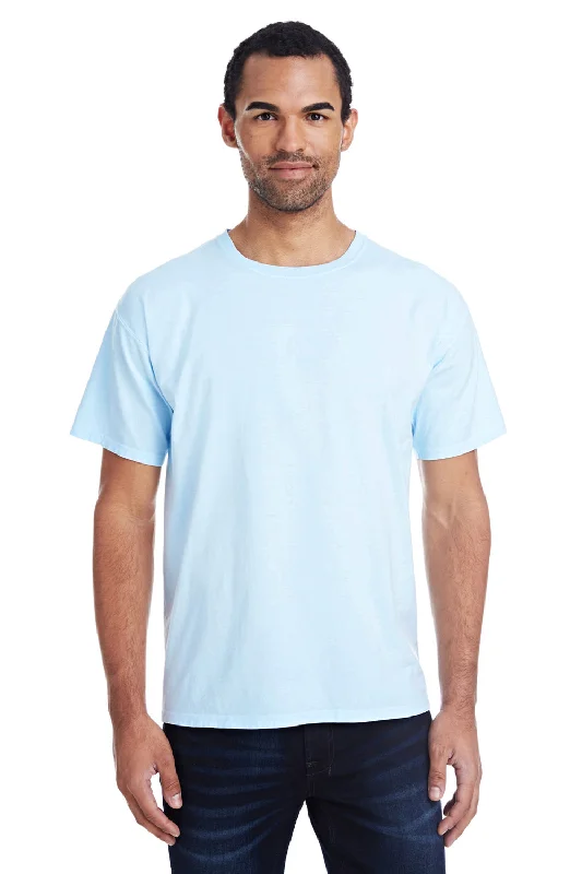 ComfortWash By Hanes Mens Short Sleeve Crewneck T-Shirt - Soothing Blue