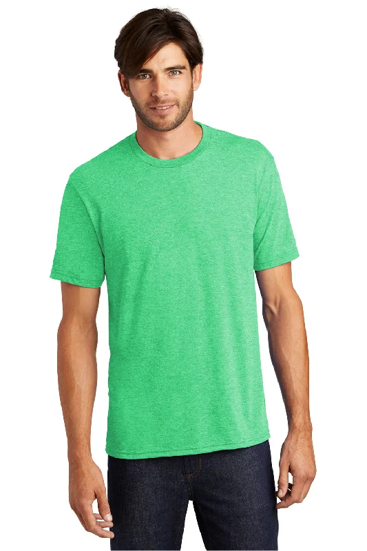 District Mens Perfect Tri Short Sleeve Crewneck T-Shirt - Green Frost