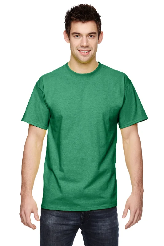 Fruit Of The Loom Mens HD Jersey Short Sleeve Crewneck T-Shirt - Clover Green