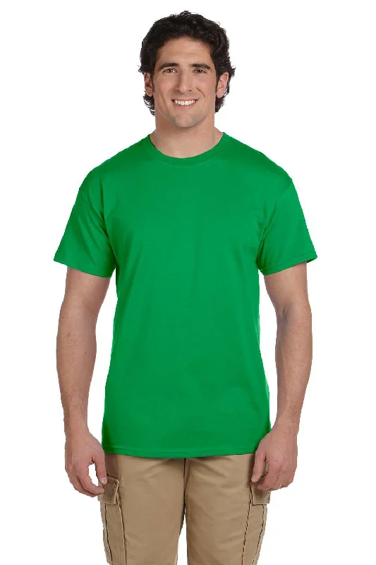 Fruit Of The Loom Mens HD Jersey Short Sleeve Crewneck T-Shirt - Kelly Green