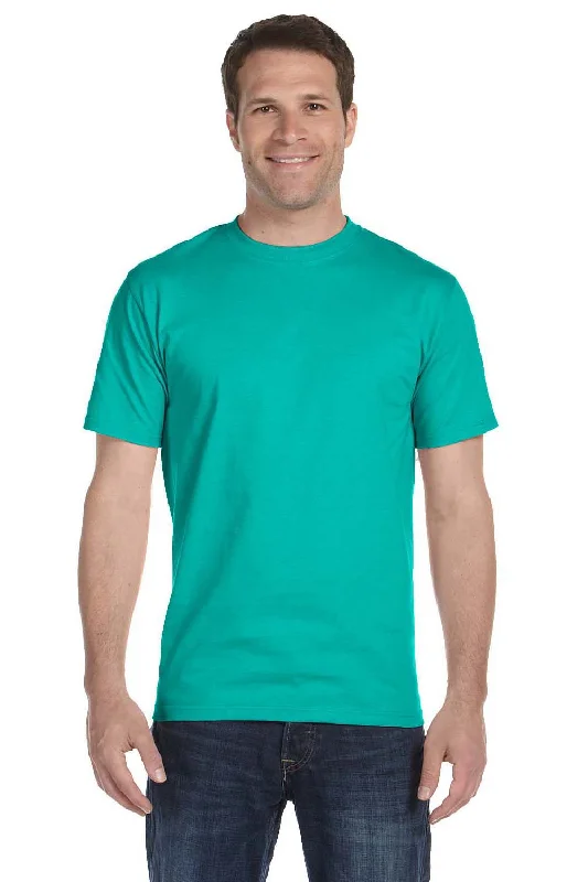 Gildan Mens DryBlend Moisture Wicking Short Sleeve Crewneck T-Shirt - Jade Dome Green