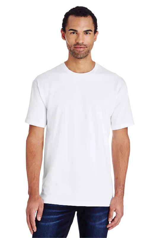 Gildan Mens Hammer Short Sleeve Crewneck T-Shirt - White