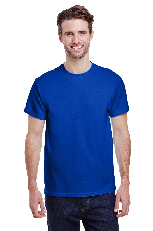 Gildan Mens Short Sleeve Crewneck T-Shirt - Royal Blue