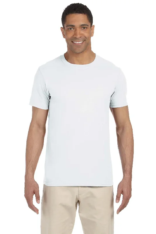 Gildan Mens Softstyle Short Sleeve Crewneck T-Shirt - White