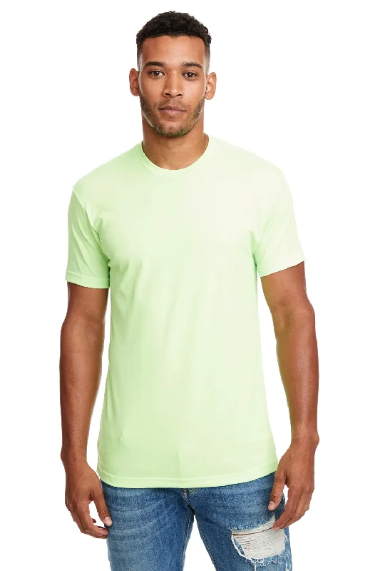 Next Level Mens CVC Jersey Short Sleeve Crewneck T-Shirt - Apple Green