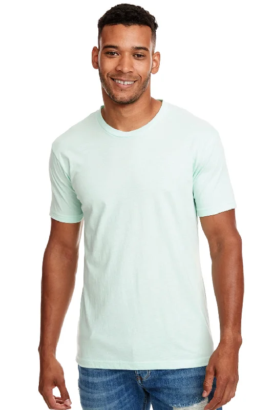 Next Level Mens CVC Jersey Short Sleeve Crewneck T-Shirt - Mint Green