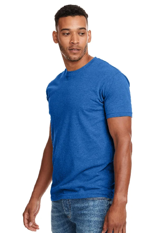 Next Level Mens CVC Jersey Short Sleeve Crewneck T-Shirt - Royal Blue