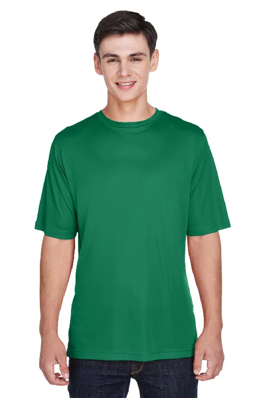 Team 365 Mens Zone Performance Moisture Wicking Short Sleeve Crewneck T-Shirt - Kelly Green