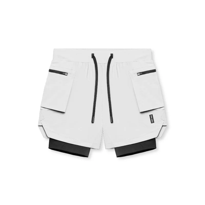 0651. Tetra-Lite® 5" Liner Cargo Short - White