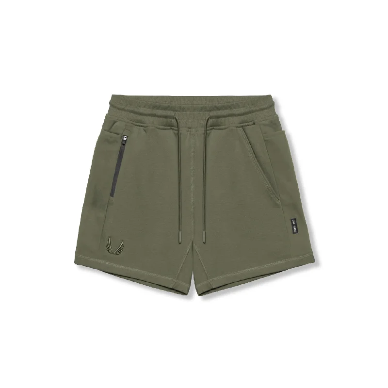 0867. Tech-Terry™ Sidelock Sweat Short - Olive