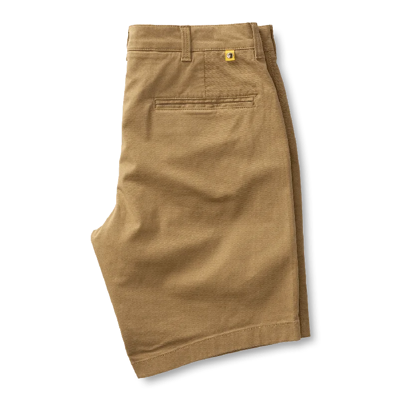 7" Gold School Chino Short- Sand