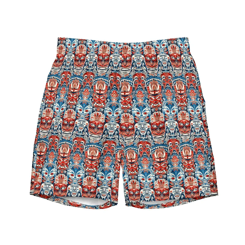 Freaky Deaky Tiki Men's Swim Trunks