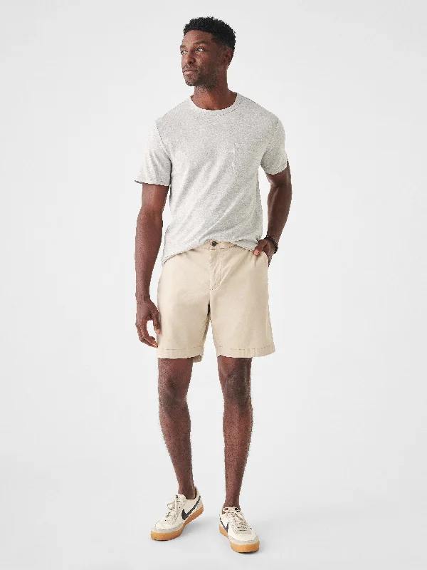 Island Life Short 8"- Khaki