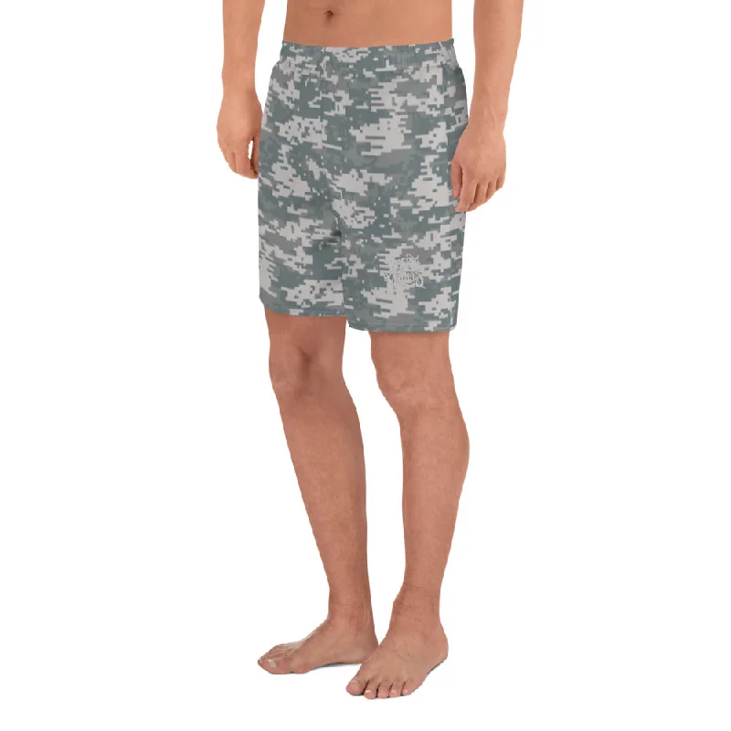 Liberty Maniacs Universal Camo Army Men's Athletic Long Shorts