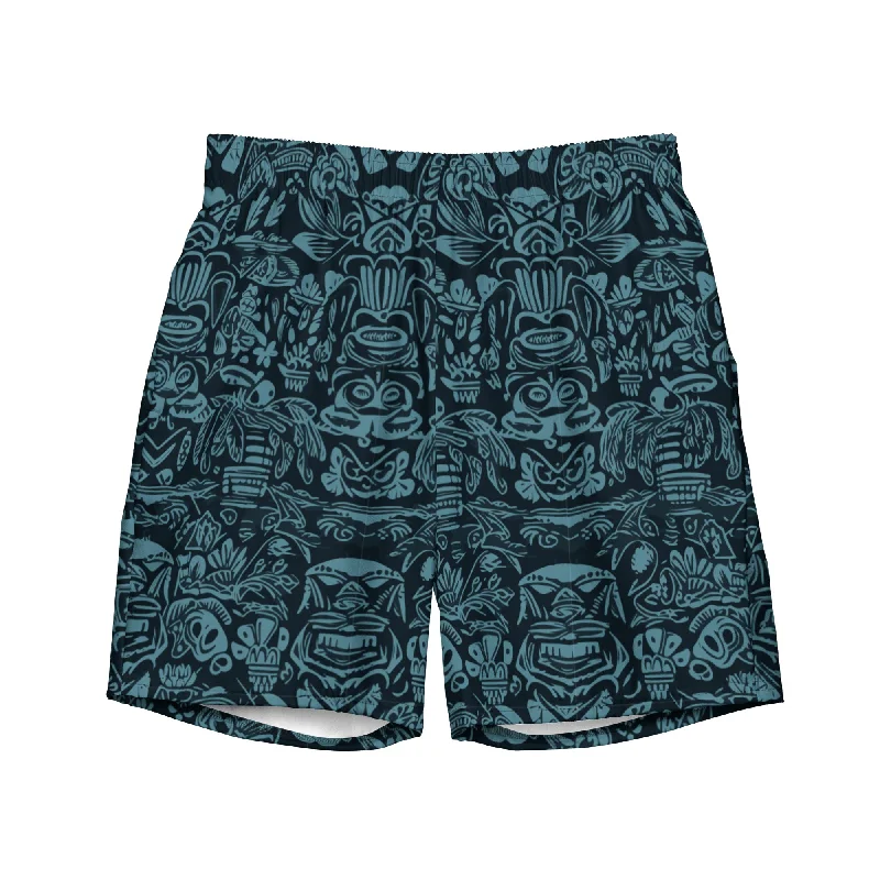 Sneaky Tiki Men's Swim Trunks