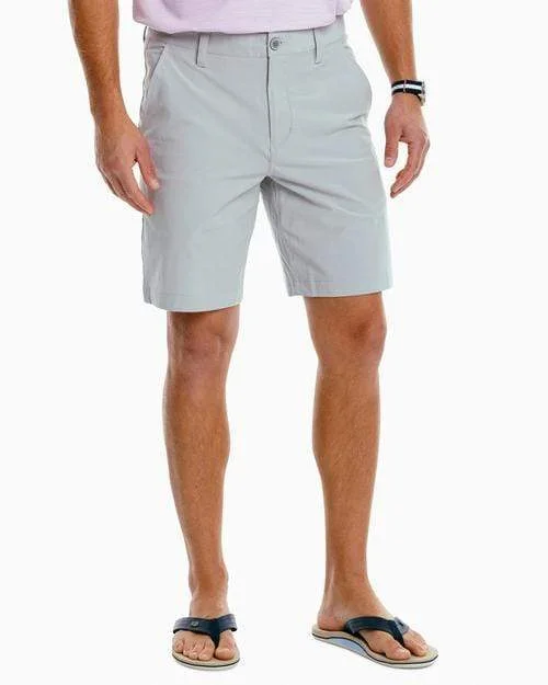 T3 Gulf Performance Short- Seagull Grey 9in