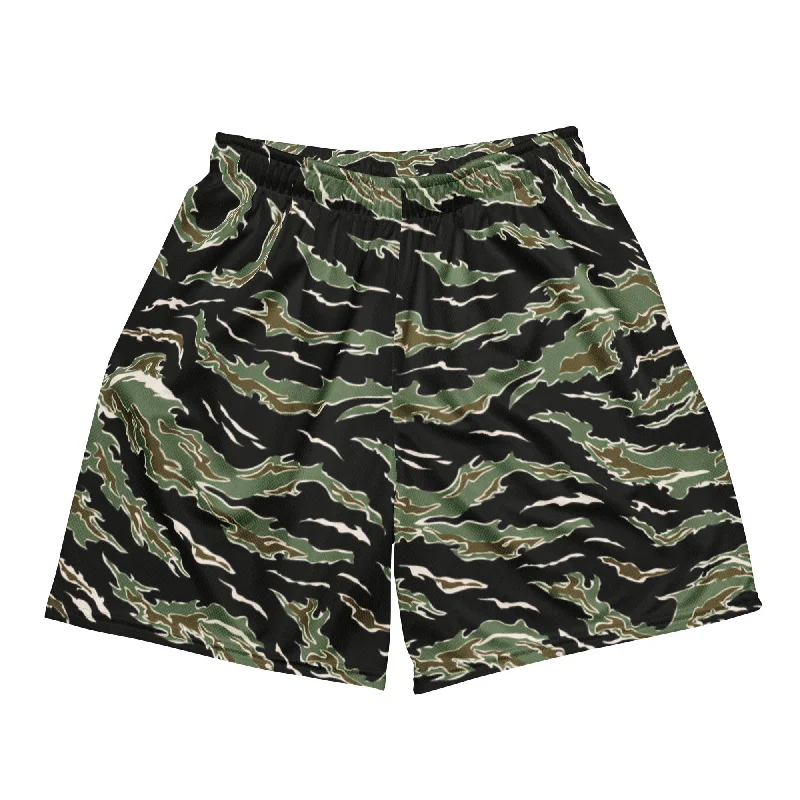 Tiger Stripe Camo Mesh Shorts