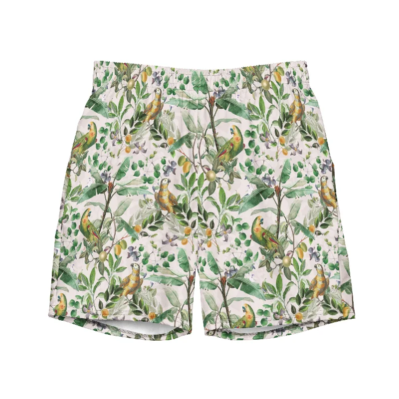 Tropical Treasures Men's Swim Trunks