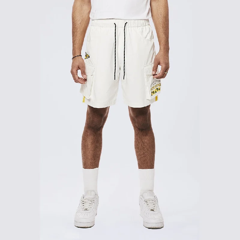 Yacht Club Cargo Shorts - Snow White